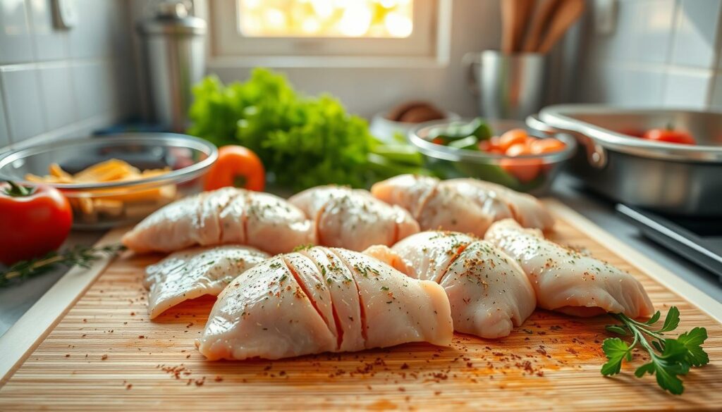 bake thin chicken breasts