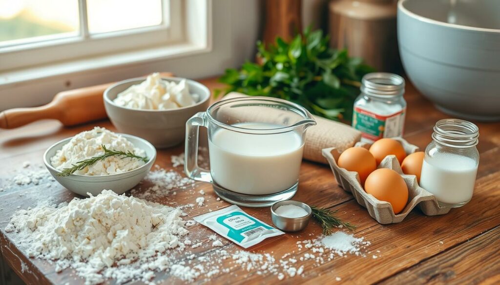 Cottage Cheese Bread Ingredients