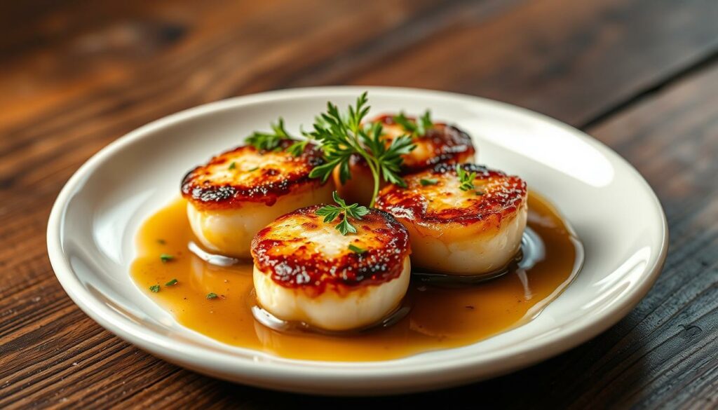 Perfectly Seared Scallops