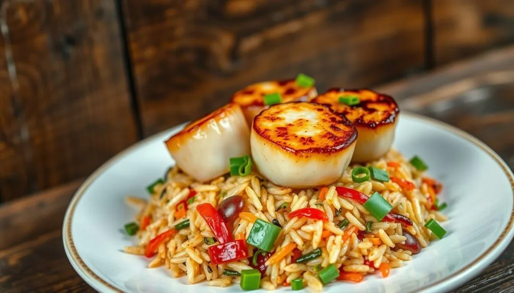 Seared scallops Seared scallops