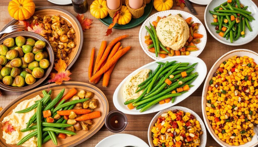 Thanksgiving vegetable side dishes