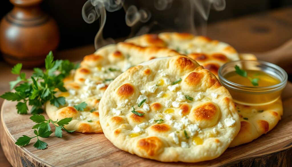 baked cottage cheese egg flatbread