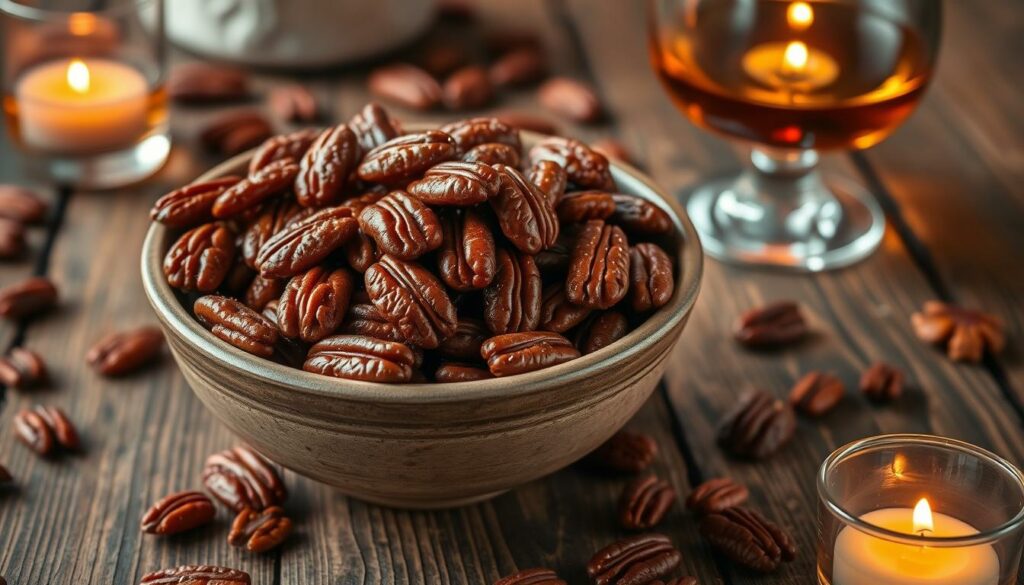 bourbon pecan snacks