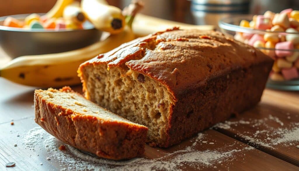 3 ingredient banana bread