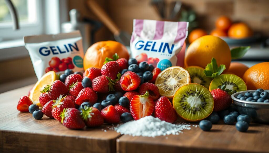 fruit gelatine ingredients