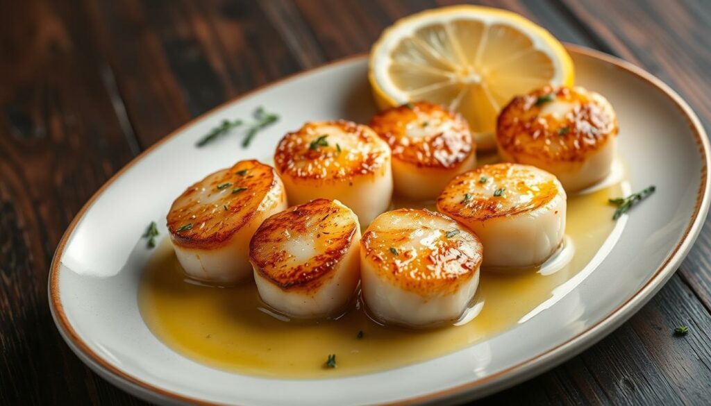 pan-seared scallops