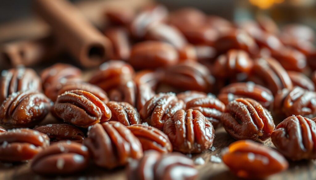 soft candied pecans