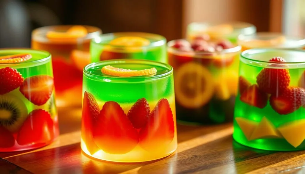 Fruit gelatin Fruit gelatin