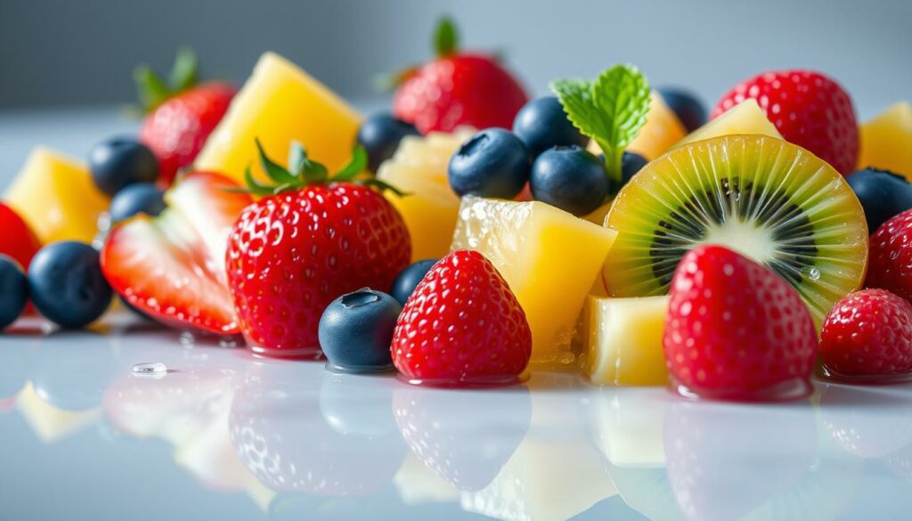 best fruits for gelatin