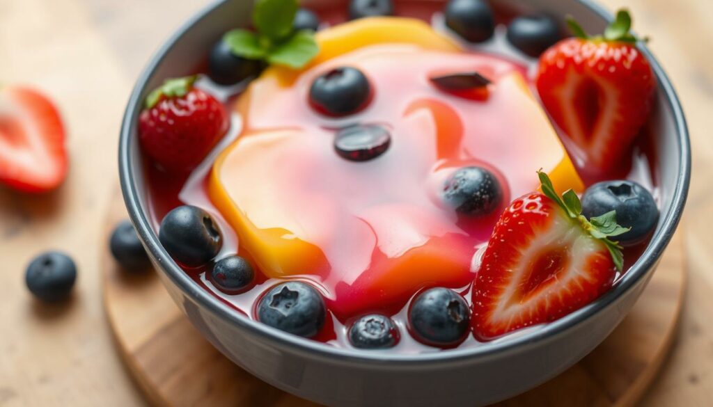 Make Fruit Gelatin with Pureed Fruit