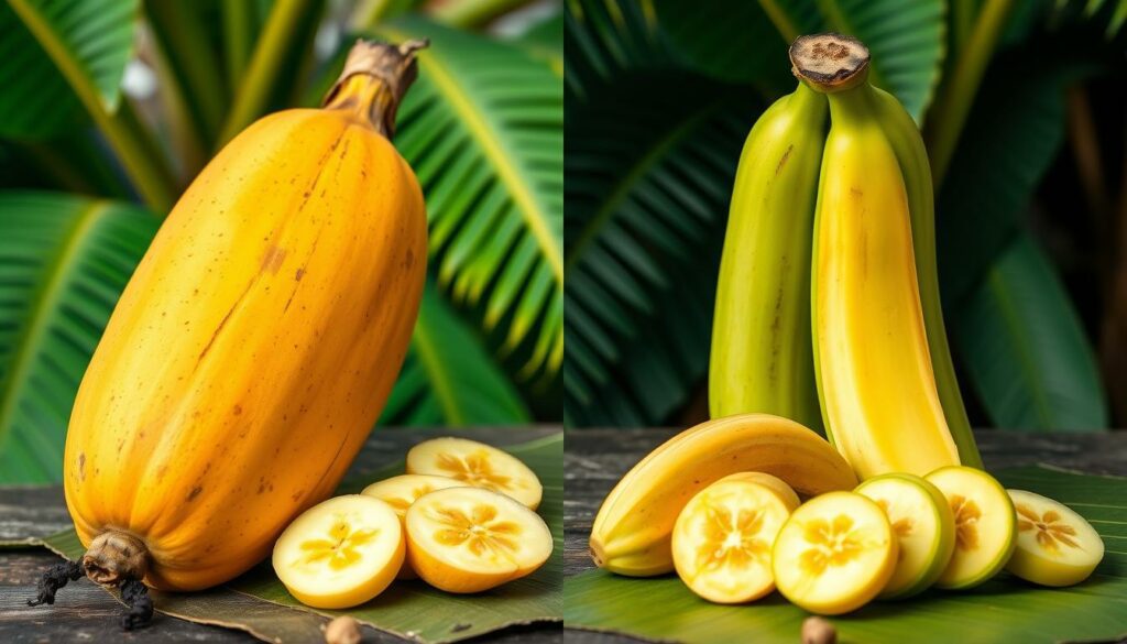 what is the difference between platano maduro