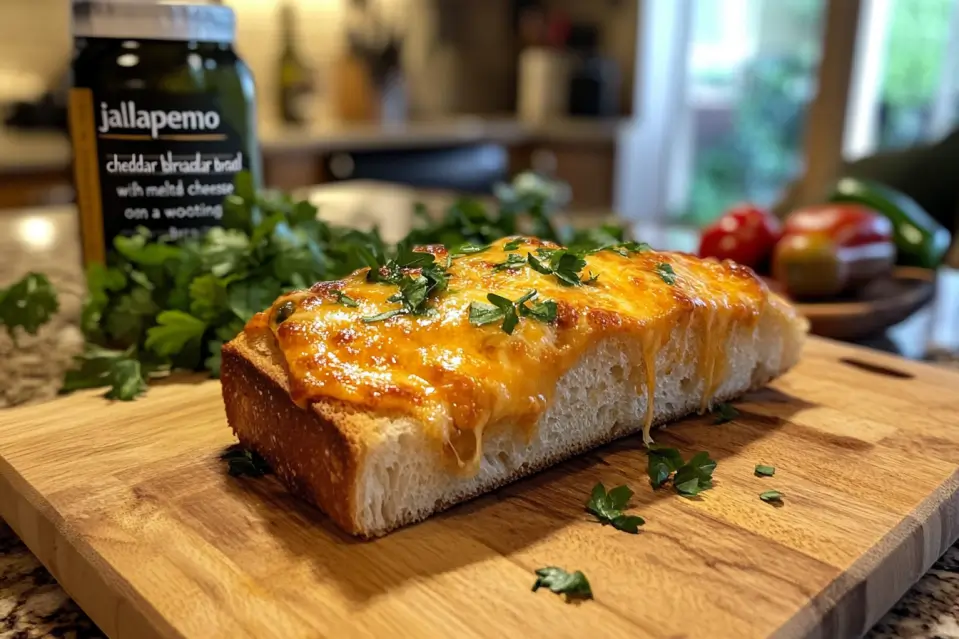 What to do with jalapeno cheddar bread