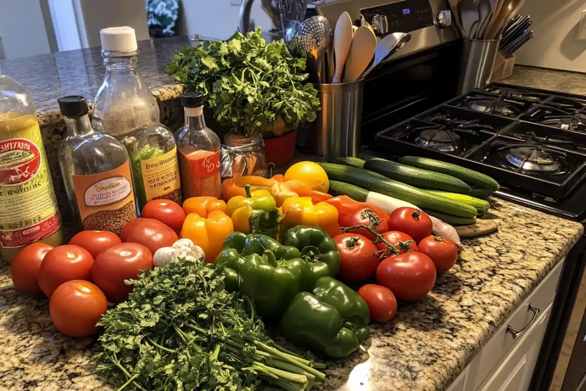 Yummy Kitchen fresh ingredients