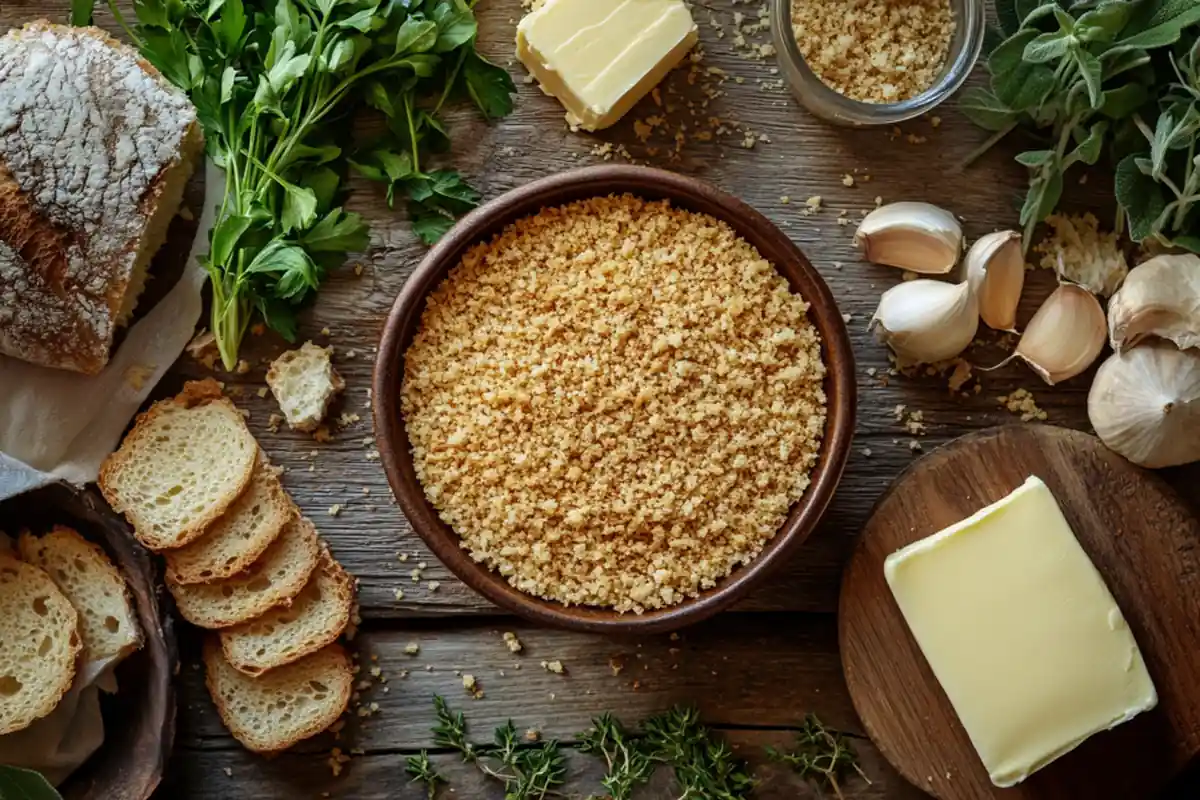 How to make bread crumbs for mac and cheese