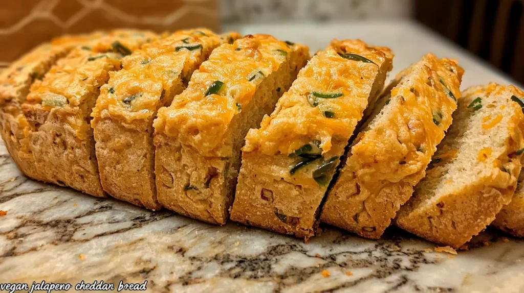Vegan Jalapeno Cheddar Artisan Bread RecipeTitle The Best Vegan Jalapeno Cheddar Artisan Bread RecipeCaption