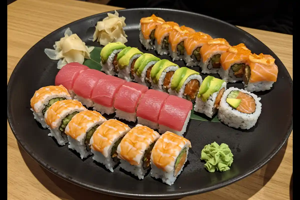 What is the most liked sushi in the U.S.?